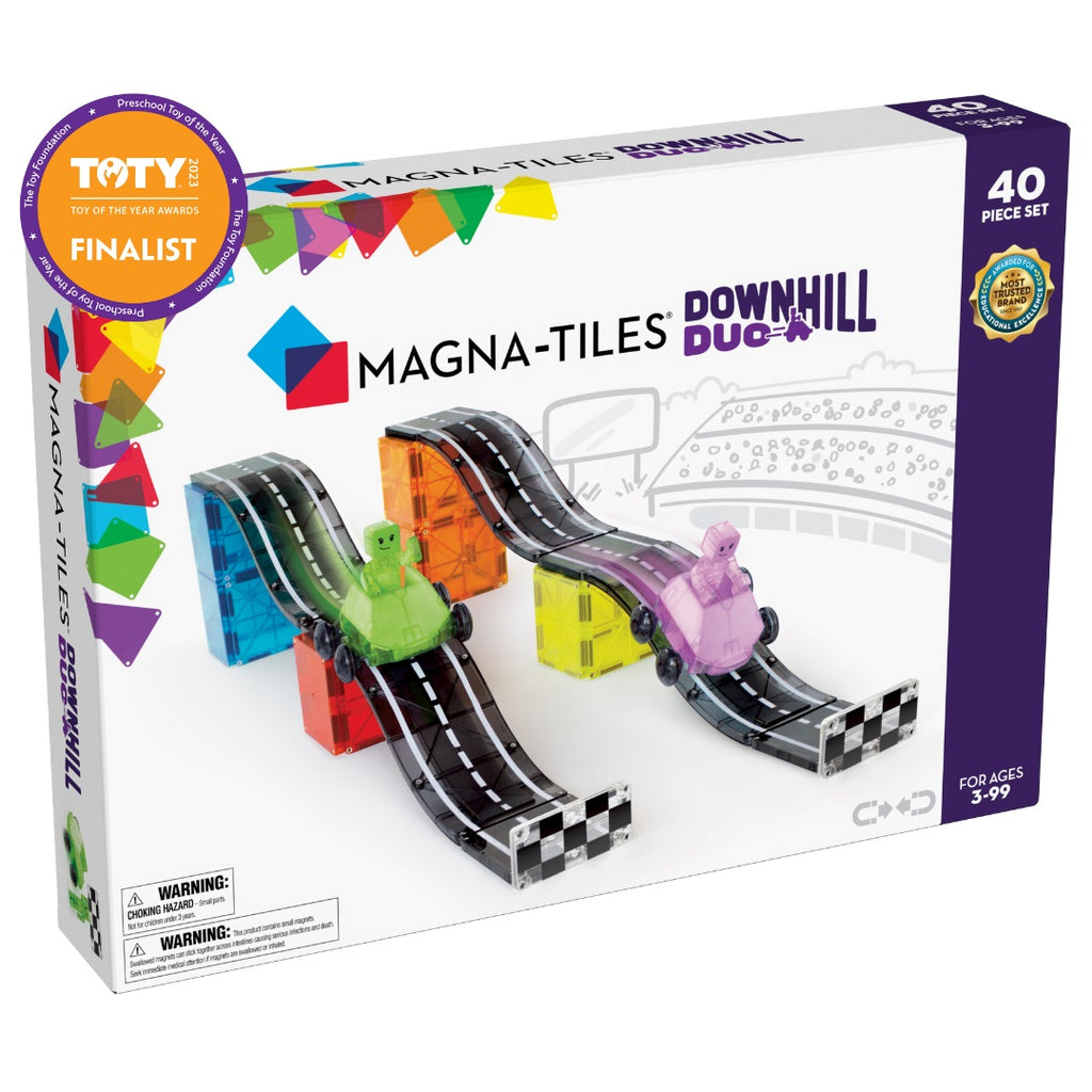 magna tiles downhill duo, paixnidi kataskeuwn, παιχνίδι κατασκευών, magnitika plakidia, μαγνητικά πλακίδια